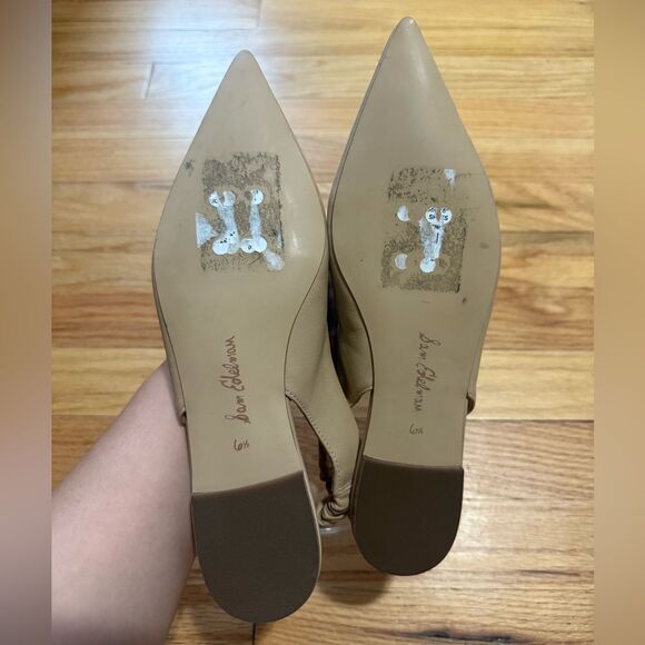 Sam Edelman Tan Pointed Toe Flats - Picture 6 of 7